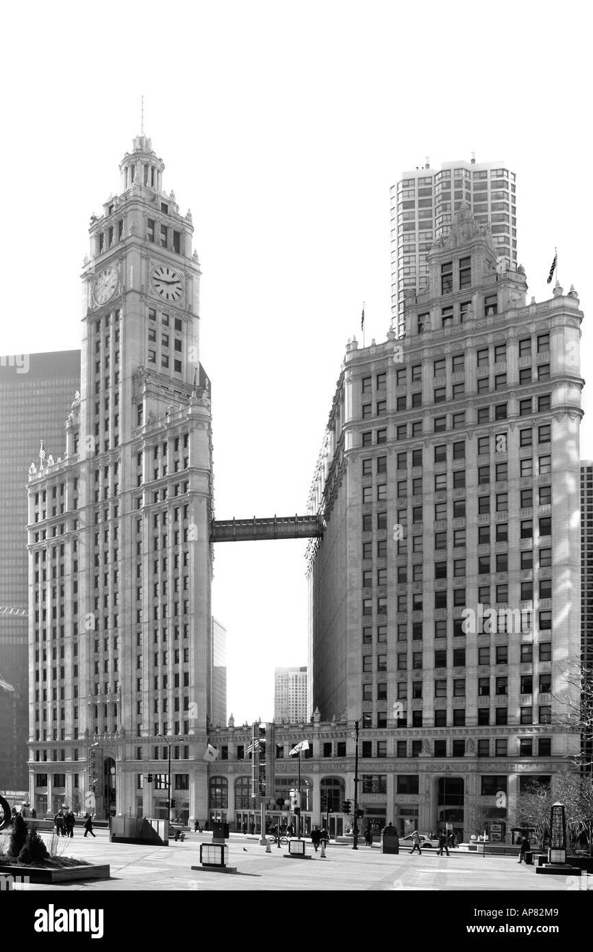 Wrigley Gebäude Chicago Illinois p Schlüsselwörter Chicago Wrigley Building Foto Fotos Bild Bilder Bild Fotos Foto Phot Stockfoto