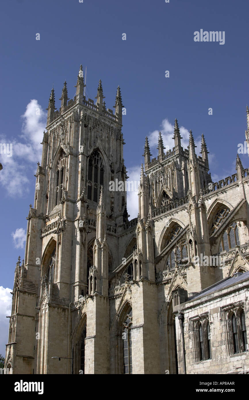 York Minster Cathedral North Yorkshire England UK Stockfoto