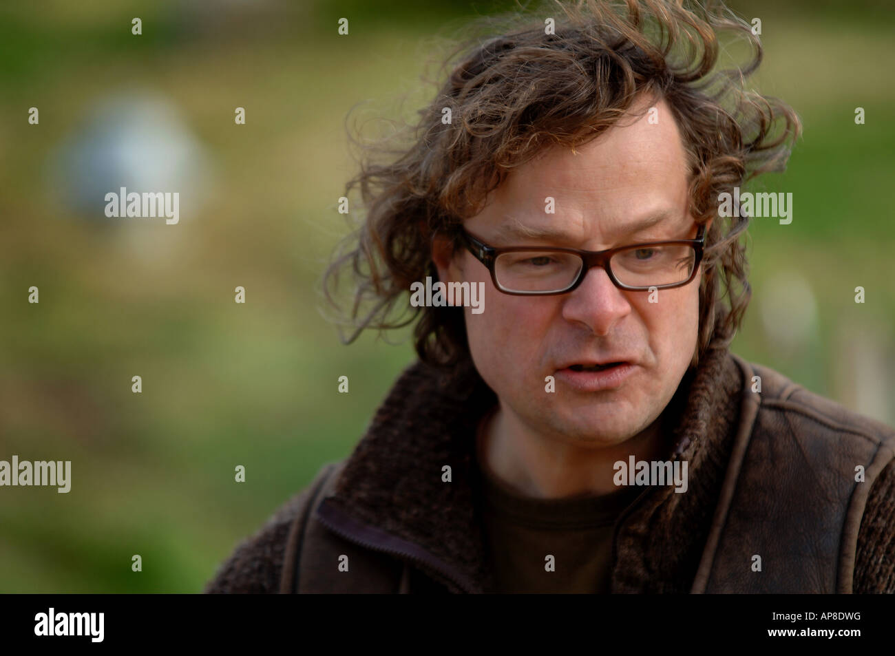 Hugh Fearnley-Whittingstall Park Farm in der Nähe von Axminster Devon abgebildet Stockfoto