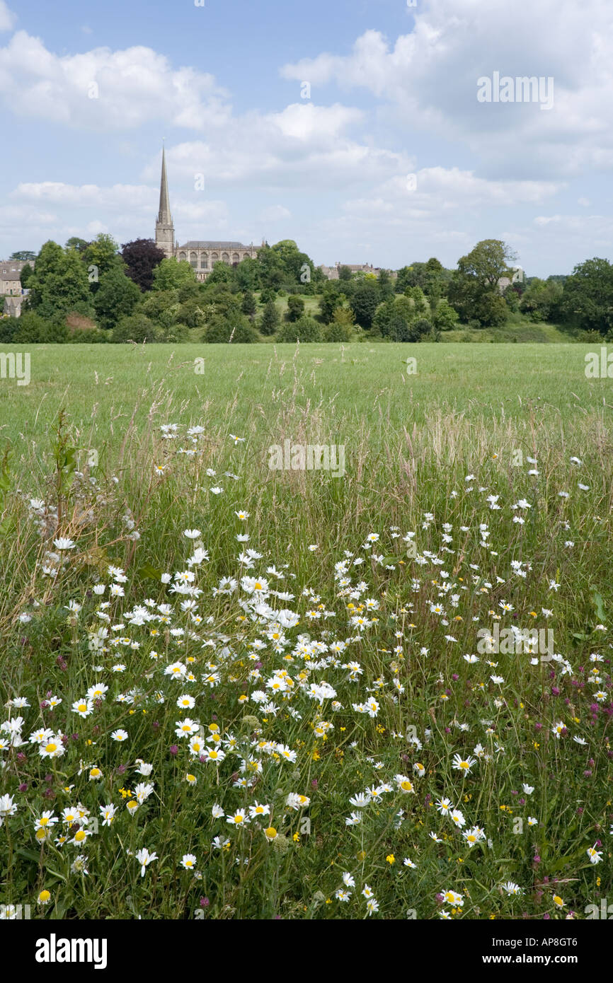 Cotswold Stadt von Tetbury, Gloucestershire Stockfoto
