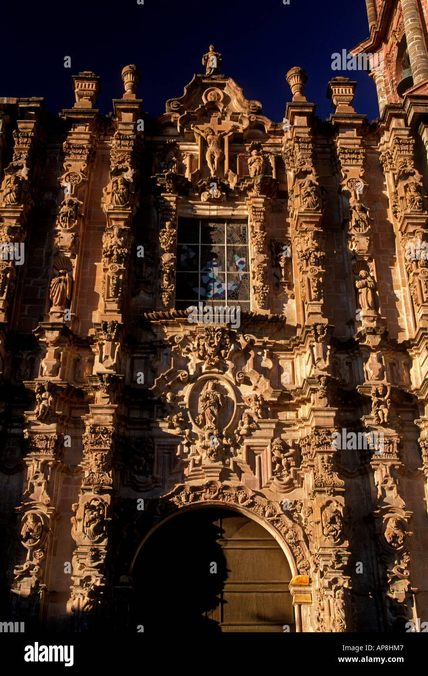 San Francisco Kirche, die römisch-katholische Kirche, Katholizismus, Stadt San Miguel de Allende, San Miguel de Allende, Guanajuato, Mexiko Stockfoto