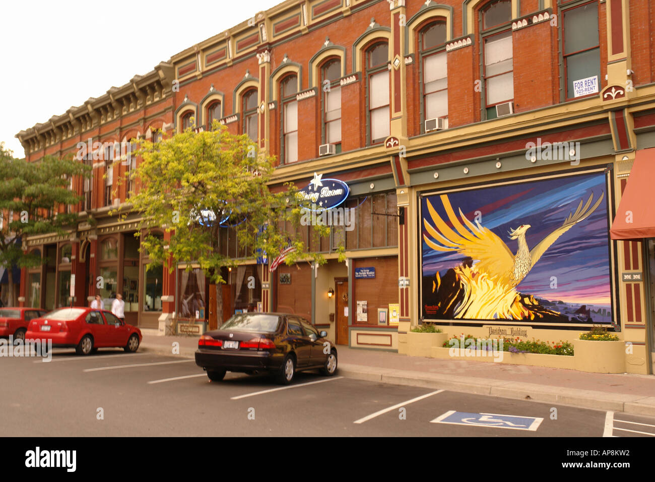 AJD52904, Ellensburg, WA, Washington, die historische Altstadt, Kittitas County Historical Society Museum Stockfoto