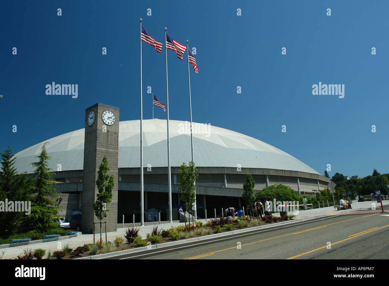 AJD52357, Tacoma, WA, Washington, Tacoma Dome und Ausstellungshalle Stockfoto