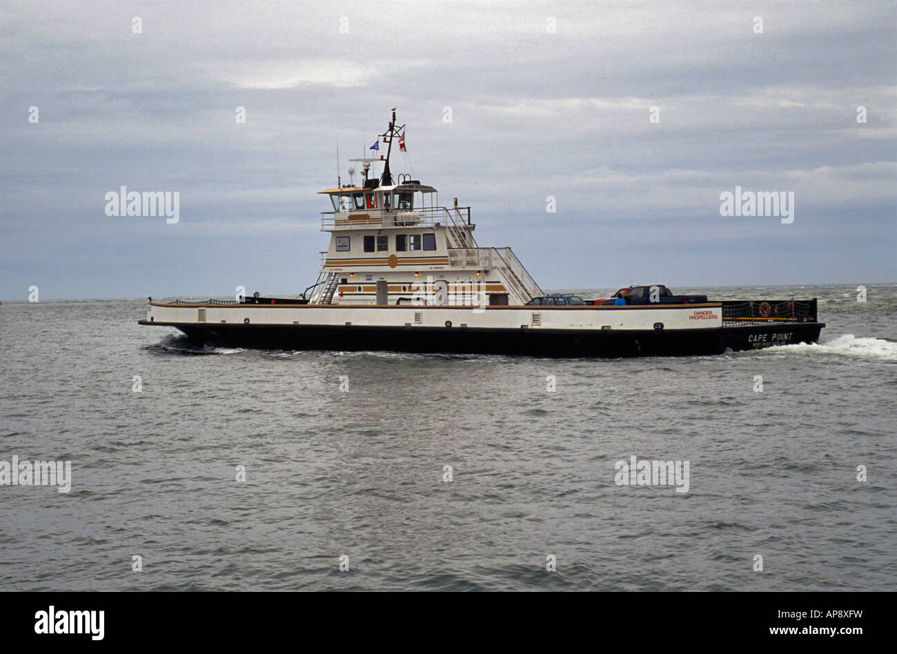 Hatteras Ocracoke Fähre Cape Hatteras North Carolina USA Stockfoto