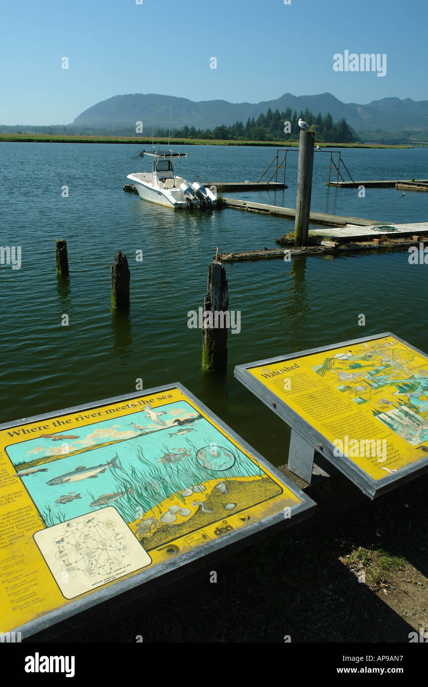 AJD51755, Manzanita, OR, Oregon, Pacific Ocean, Pacific Coast Scenic Byway, RT, Route, Highway 101, Neahkahnie Strand Stockfoto
