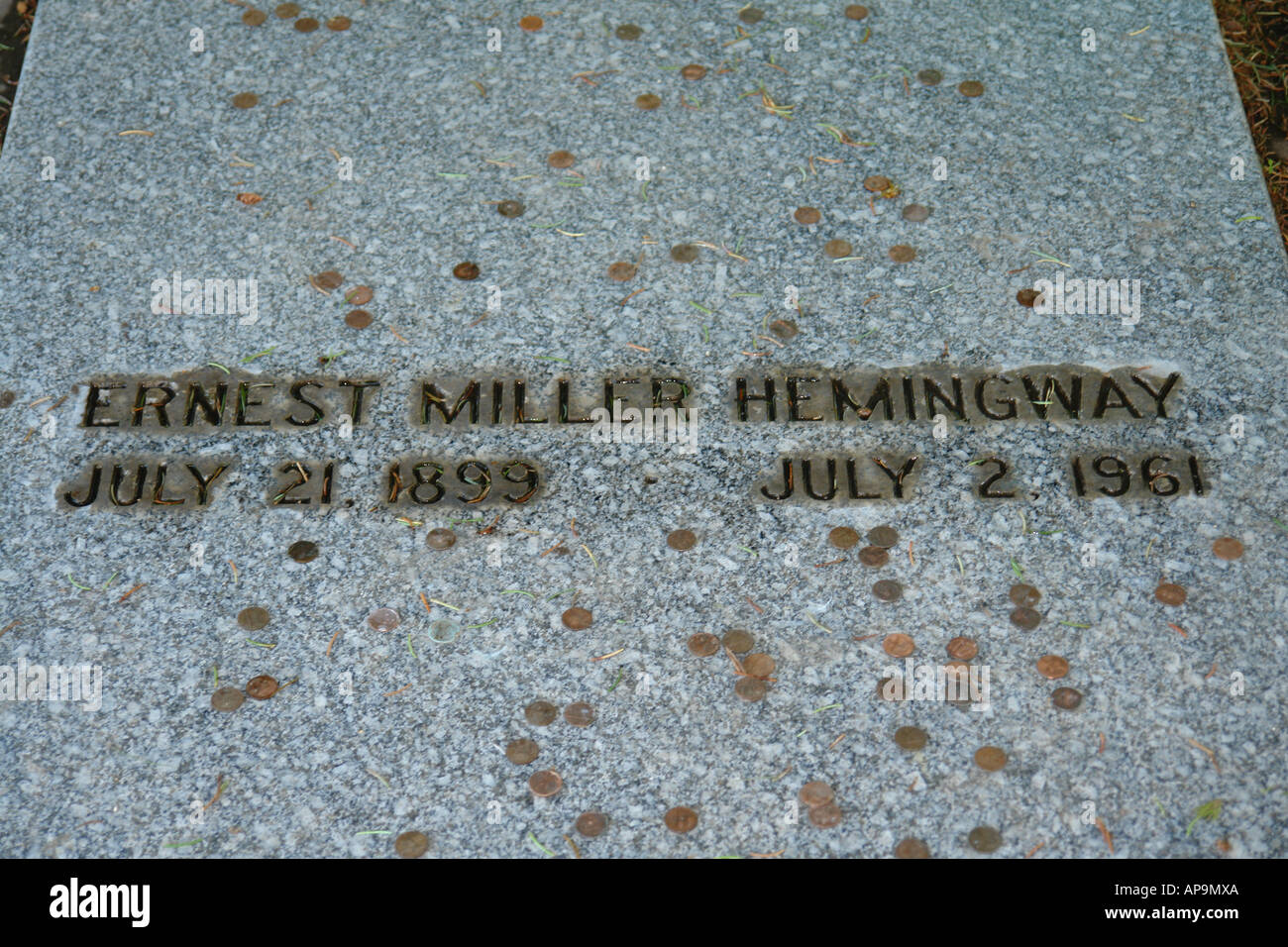 Ernest Hemingway Grave Stockfotos und bilder Kaufen Alamy