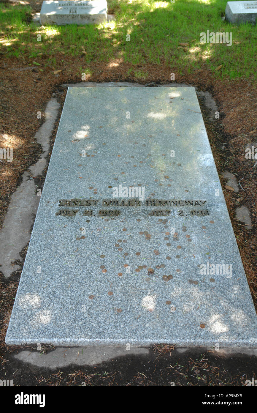 Ernest Hemingway Grave Stockfotos & Ernest Hemingway Grave Bilder Alamy