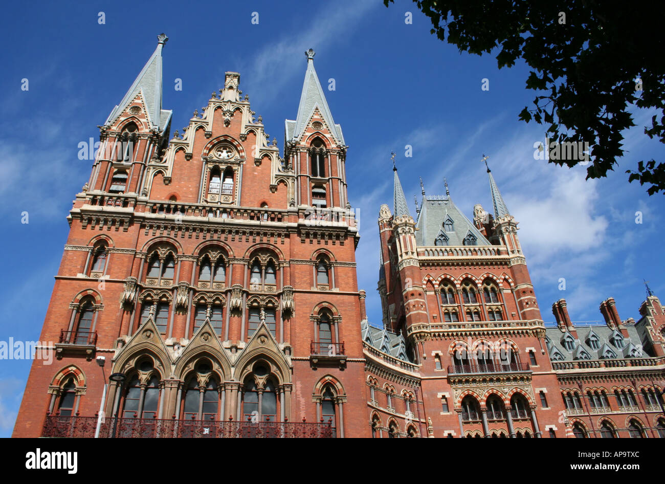 ehemaliger Bahnhof in Midland Grand Hotel St Pancras Station London England August 2006 Stockfoto