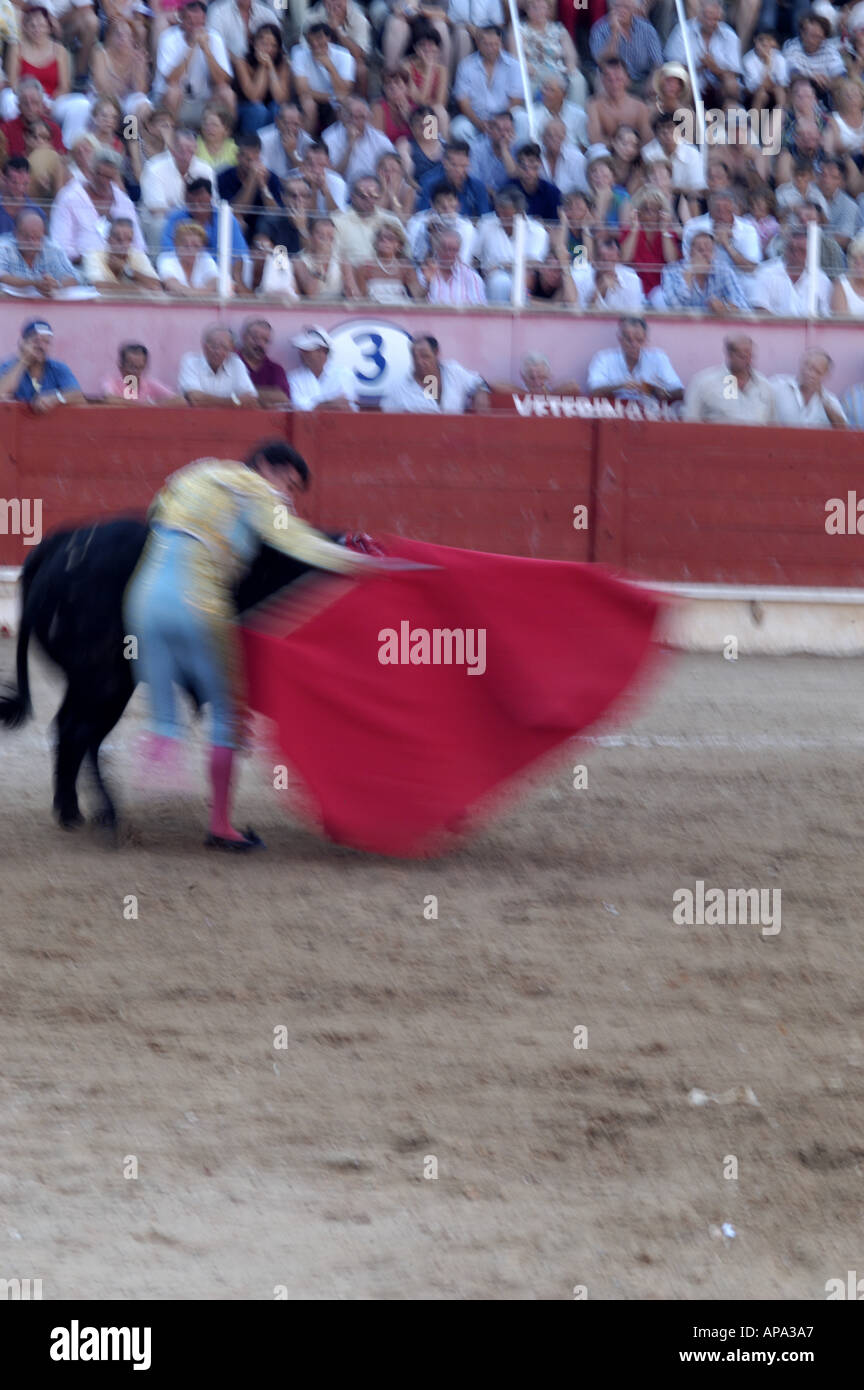 Einem spanischen Stierkampf in Mallorca, Spanien. Stockfoto