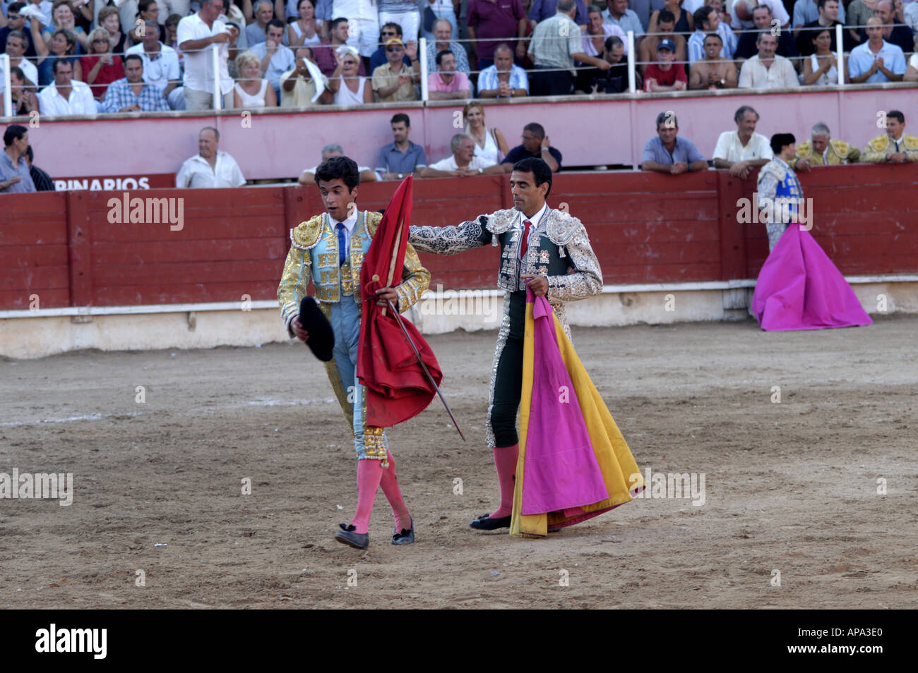 Einem spanischen Stierkampf in Mallorca, Spanien. Stockfoto