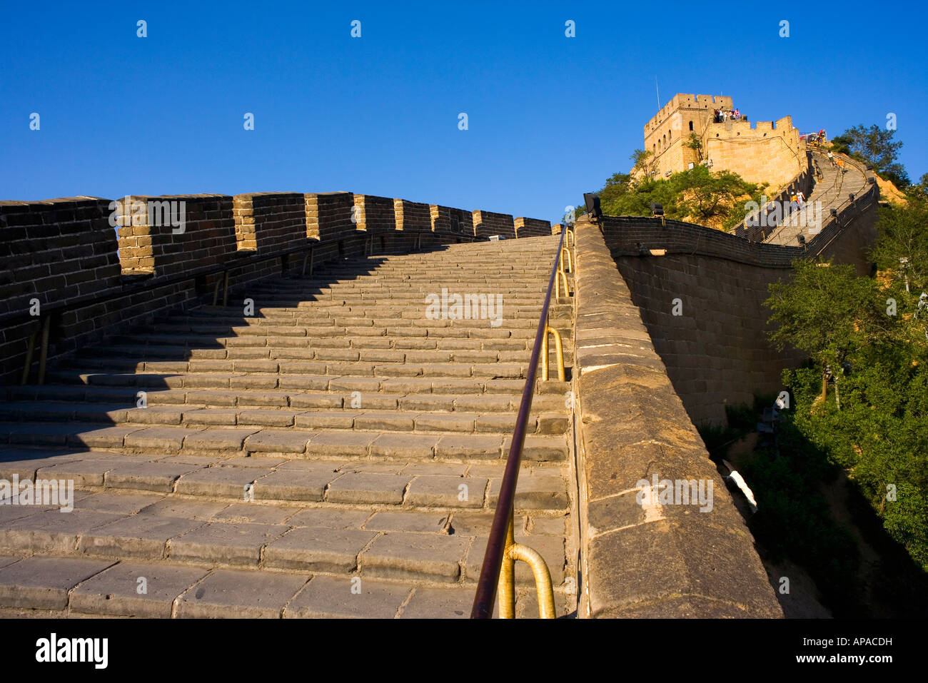 Große Mauer bei Badaling Stockfoto