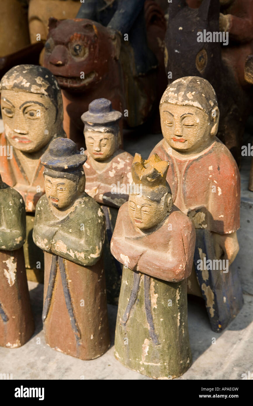 Panjiayuan Flohmarkt Antiquitäten Peking Stockfoto