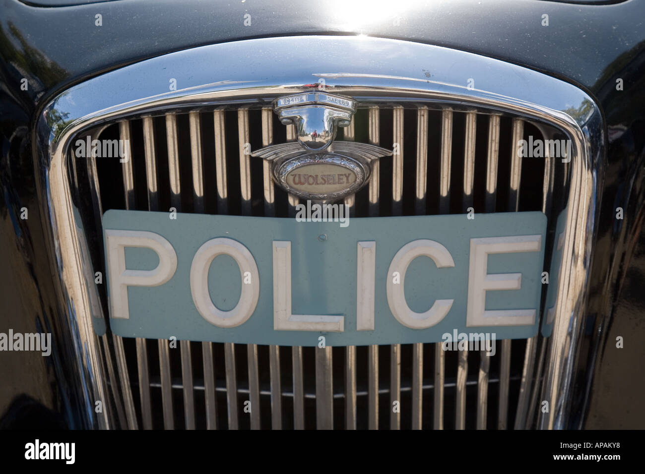 Sixtes Wolsey Policecar Revival Festival Goodwood Sussex UK Stockfoto