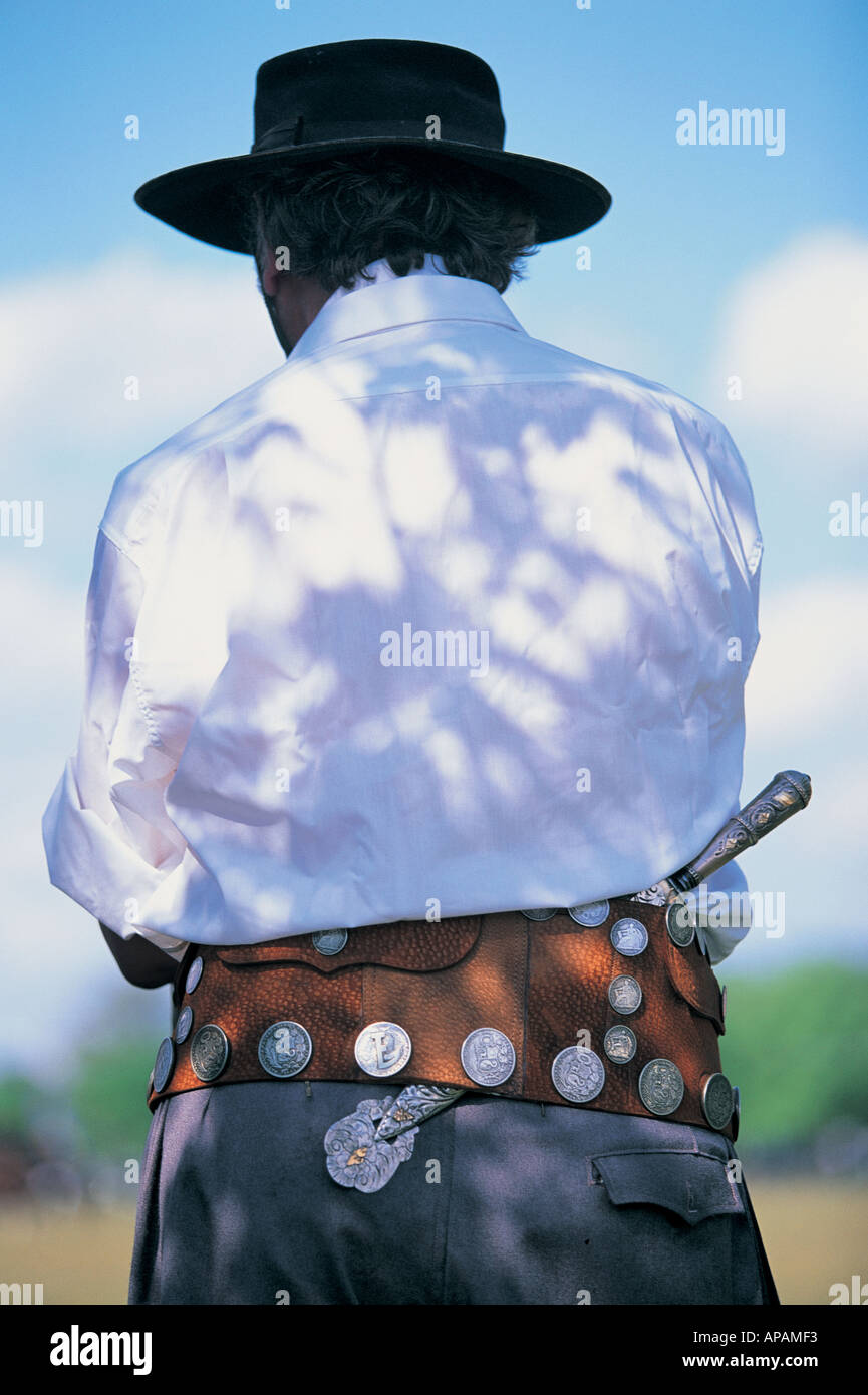 Gaucho-Festival San Antonio de Areco-Argentinien-Südamerika Stockfoto