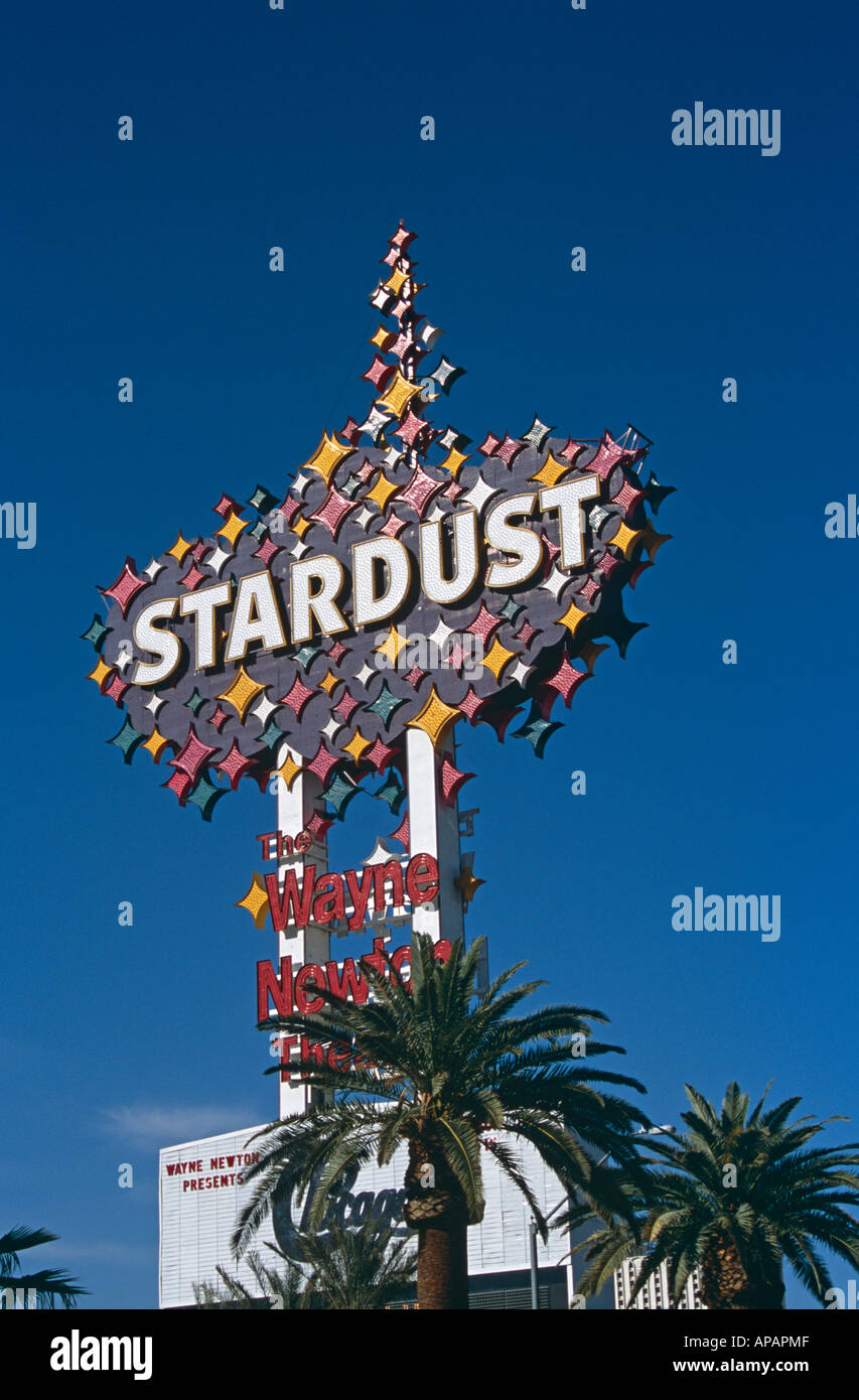 Stardust Casino Zeichen, Las Vegas, Nevada, USA Stockfoto Stardust Casino Zeichen, Las Vegas, Nevada, USA Stockfoto