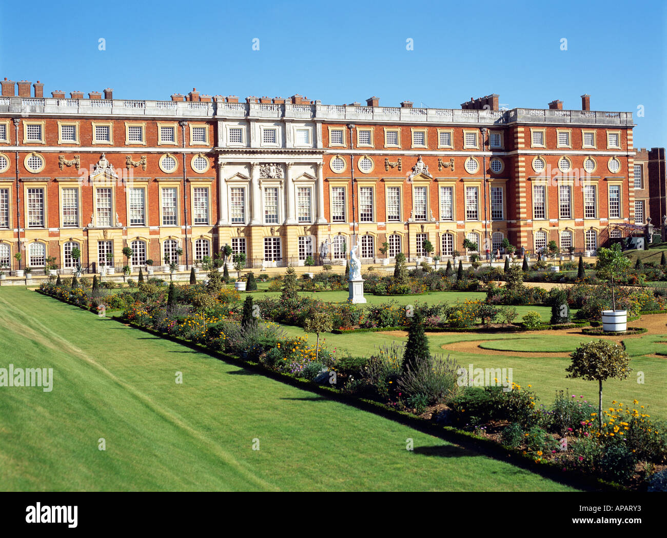 Hampton Court Gardens Surrey UK Europe Stockfoto