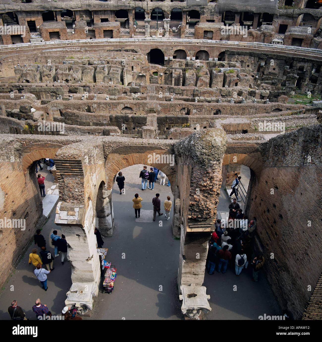 Das Kolosseum Rom Italien Europa Stockfoto