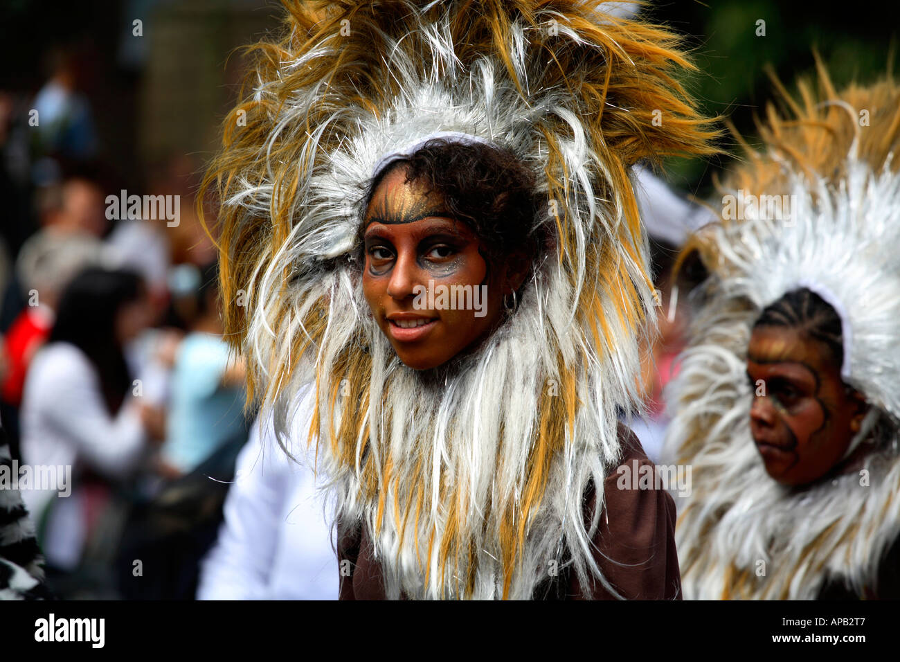 Notting Hill Carnival 2006, Kinder Day-Parade Stockfoto