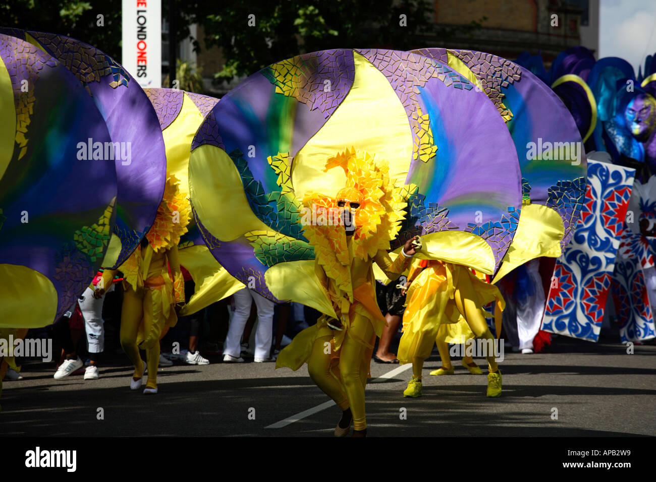 Notting Hill Carnival 2006, Kinder Day-Parade Stockfoto