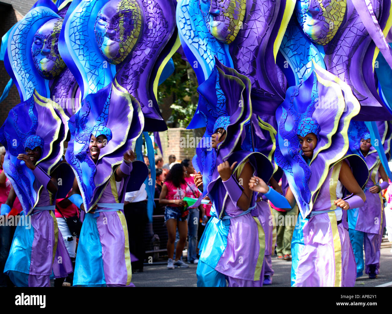 Notting Hill Carnival 2006, Kinder Day-Parade Stockfoto