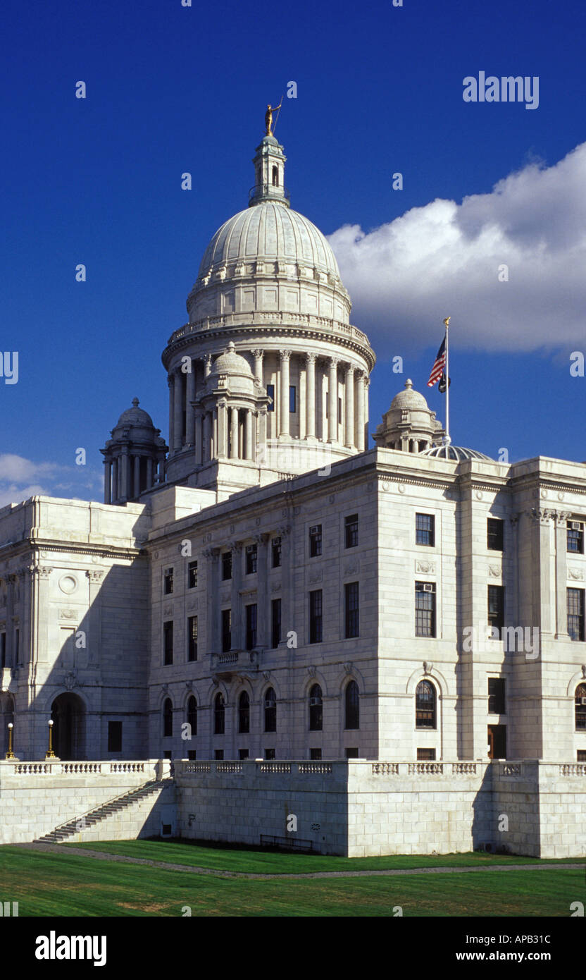 Die Rhode Island State House in Providence Rhode Island USA Stockfoto