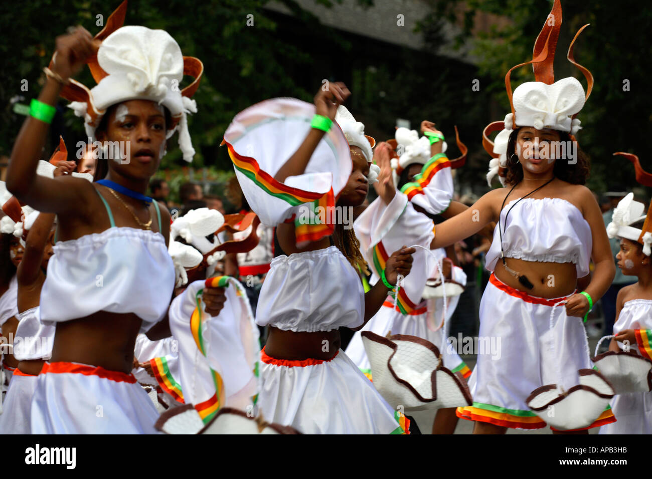 Notting Hill Carnival 2006, Kinder Day-Parade Stockfoto