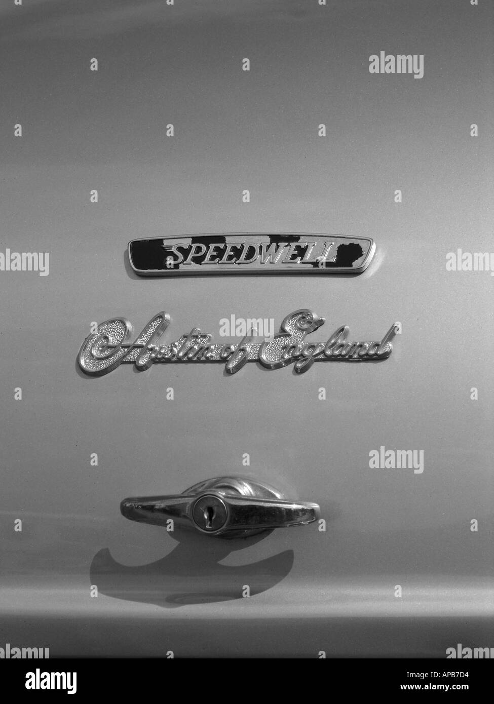 Austin von England Auto Logo GB Großbritannien 2004 Stockfoto