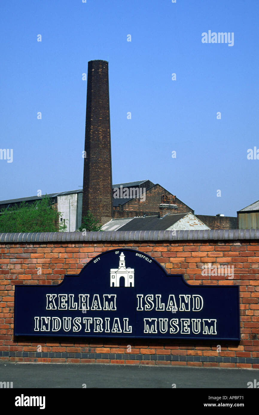 Kelham Island Industriemuseum Sheffield South Yorkshire England Stockfoto