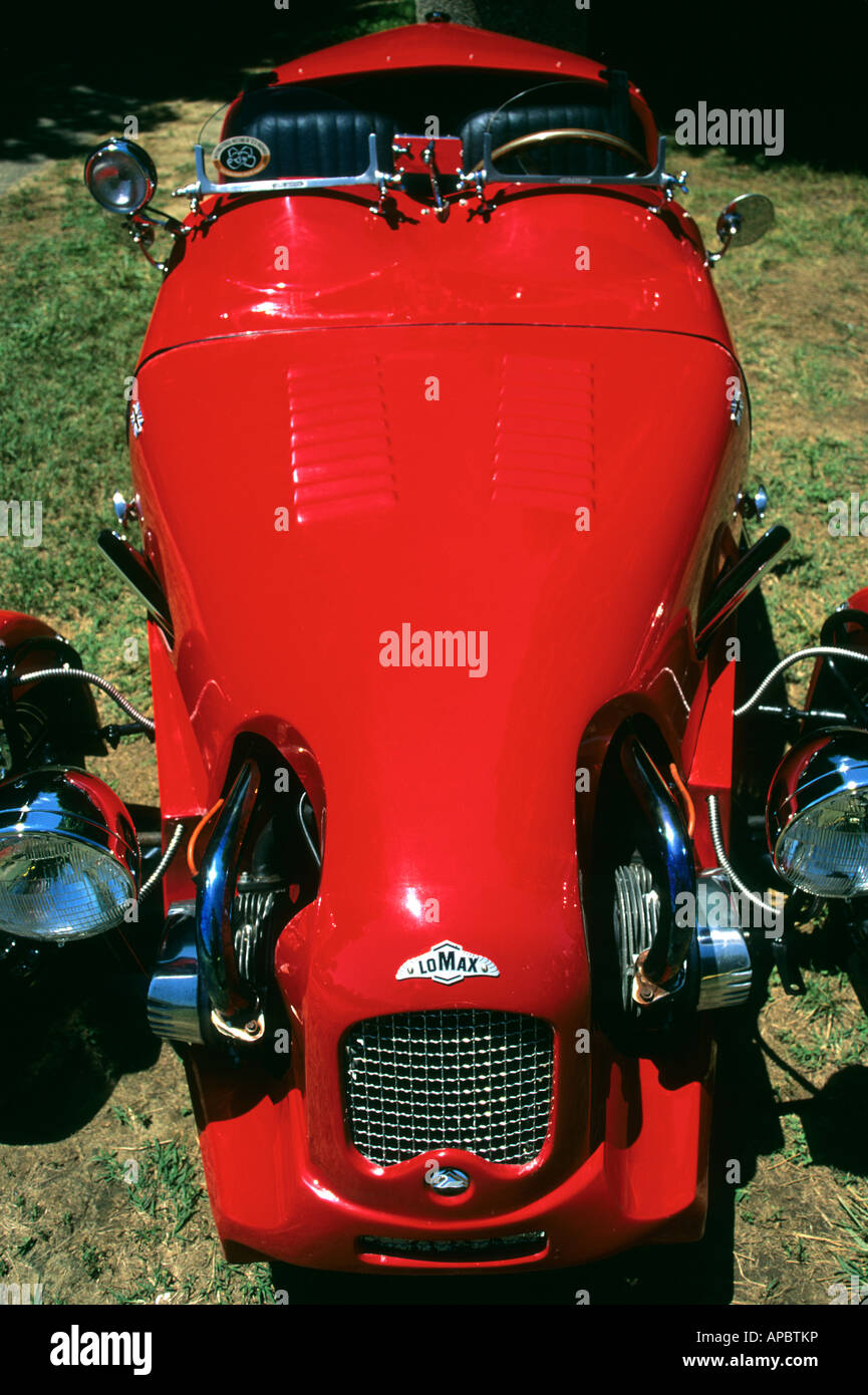 LoMax klassische britische Oldtimer Stockfoto