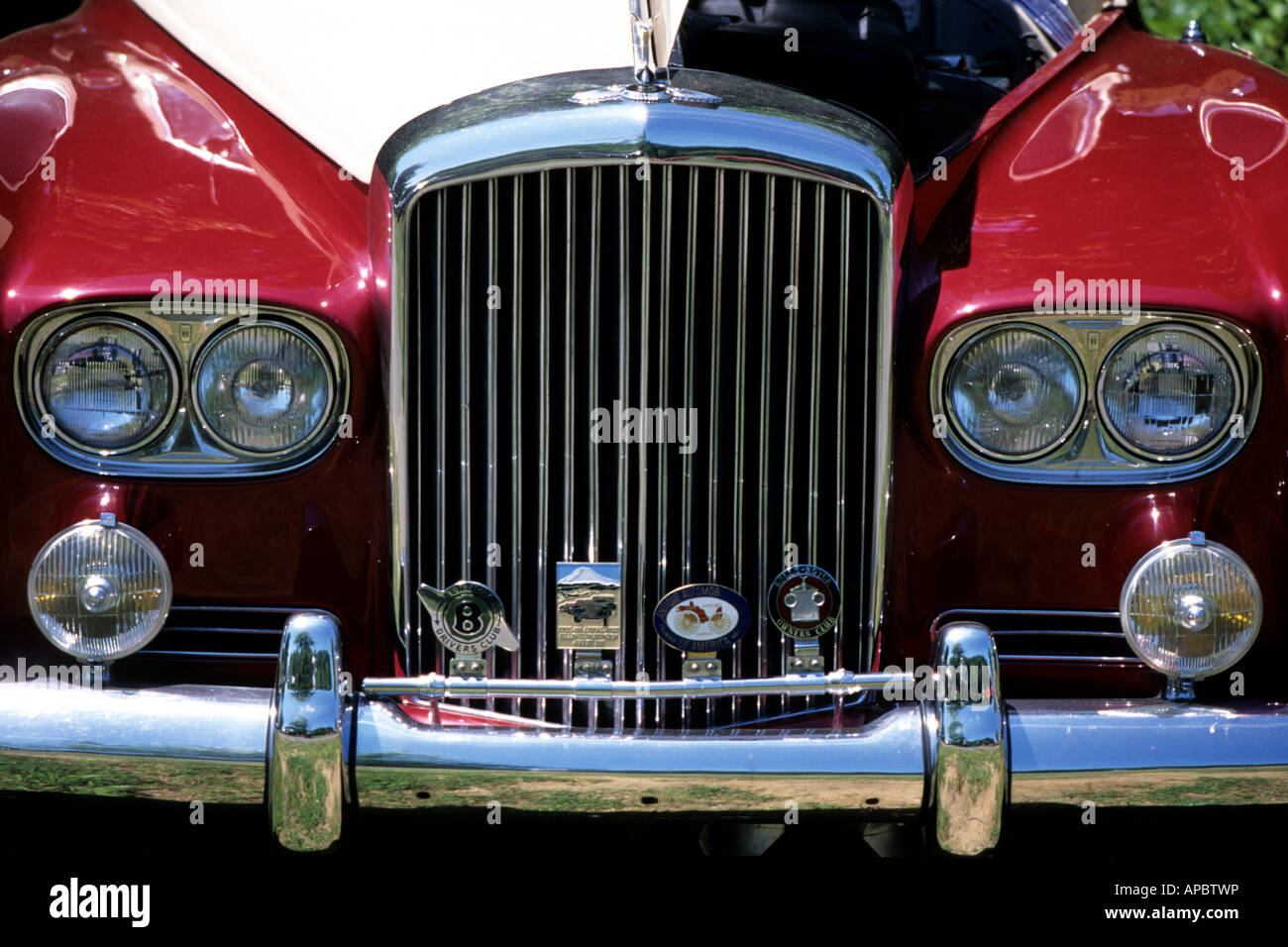 Bentley klassische britische Oldtimer Stockfoto