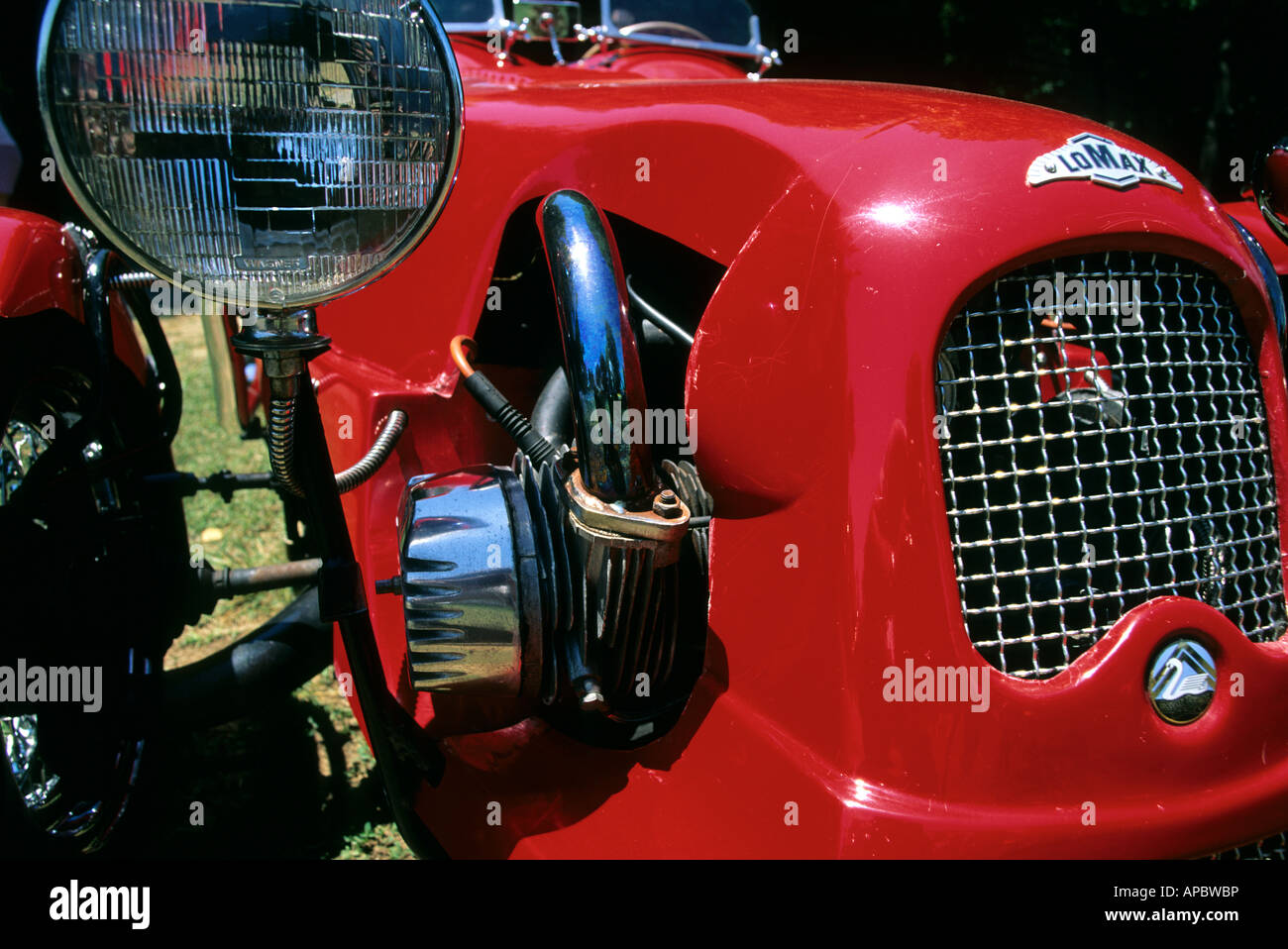 LoMax klassische britische Oldtimer Stockfoto