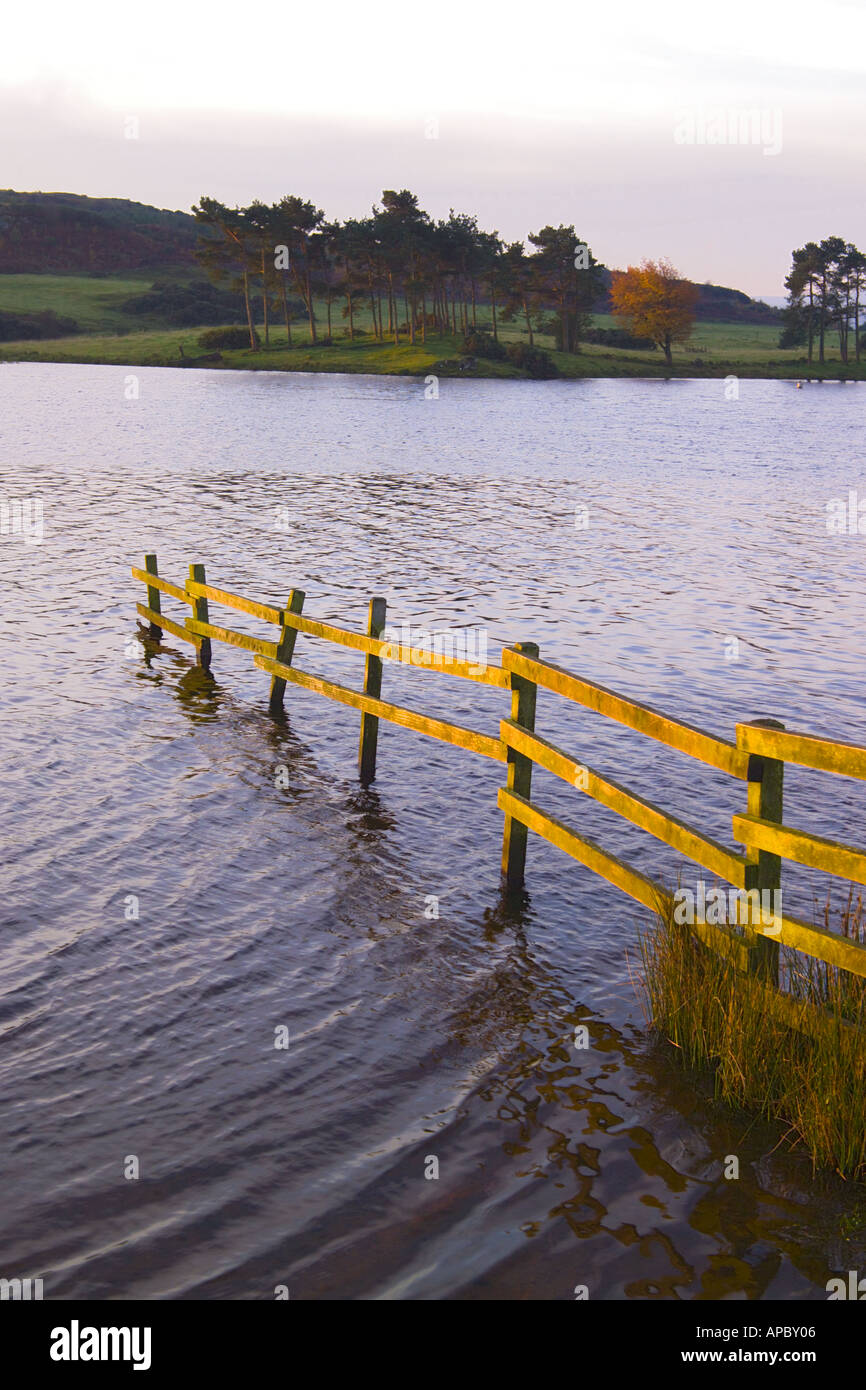 Der Knapps Kilmacolm im Morgengrauen Stockfoto