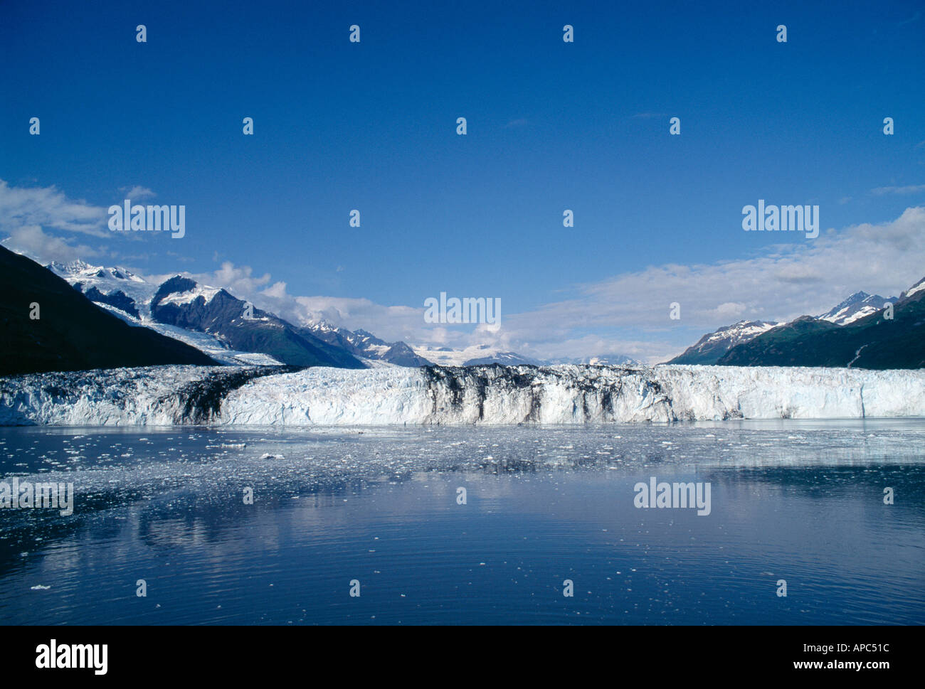 Harvard-Gletscher, College Fjord, Alaska USA Stockfoto