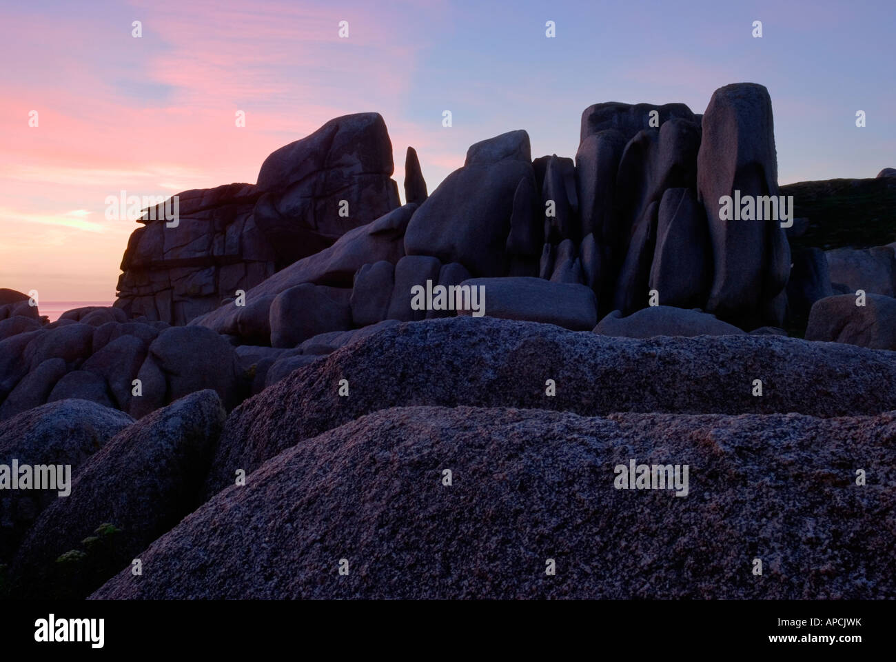 Peninnis Kopf St Marys Insel auf die Isles of Scilly England UK Stockfoto