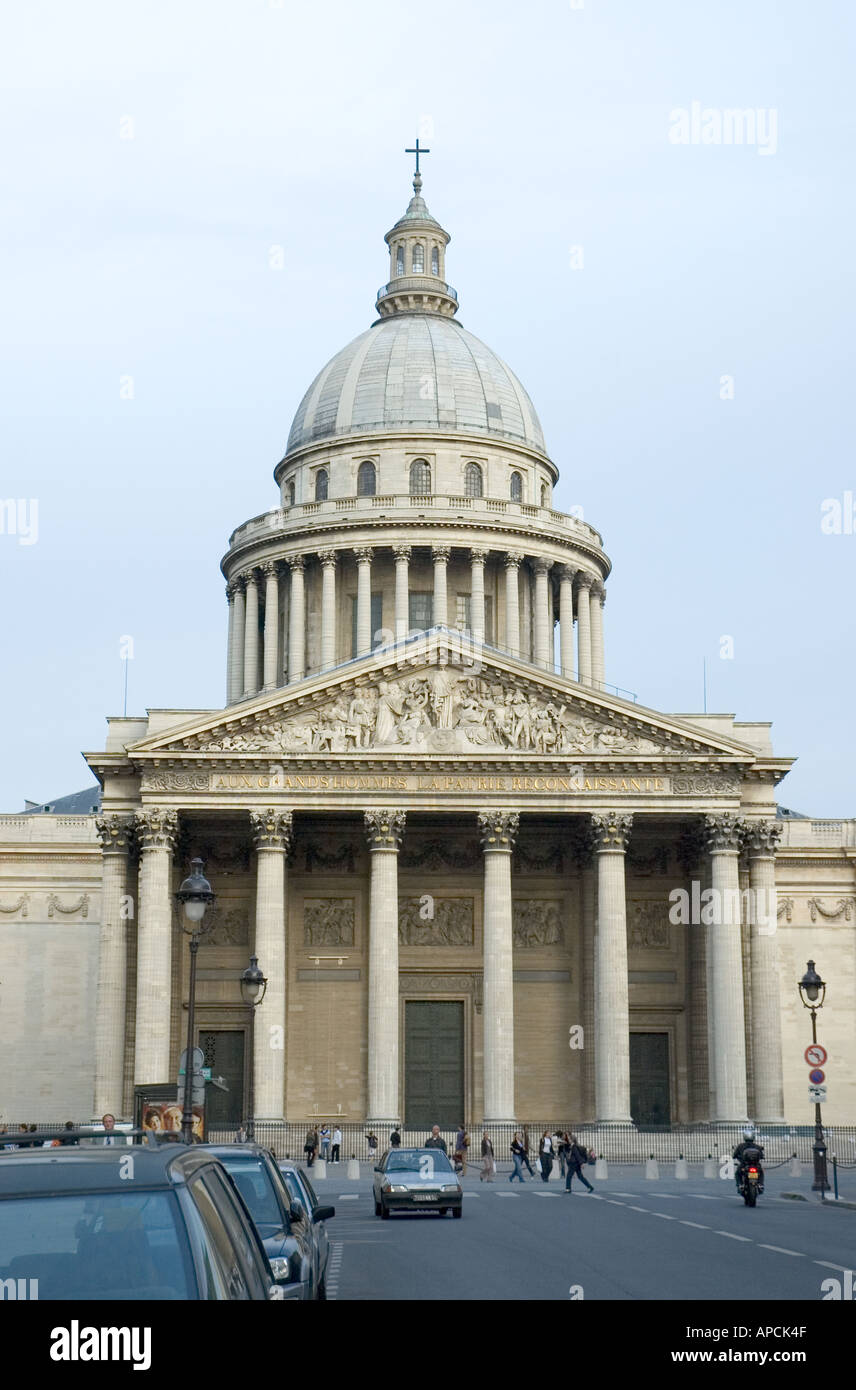 Das Pantheon in Paris Frankreich Stockfoto