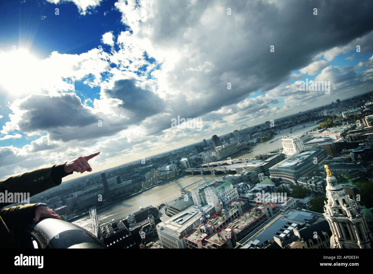 Skyline von London Stockfoto
