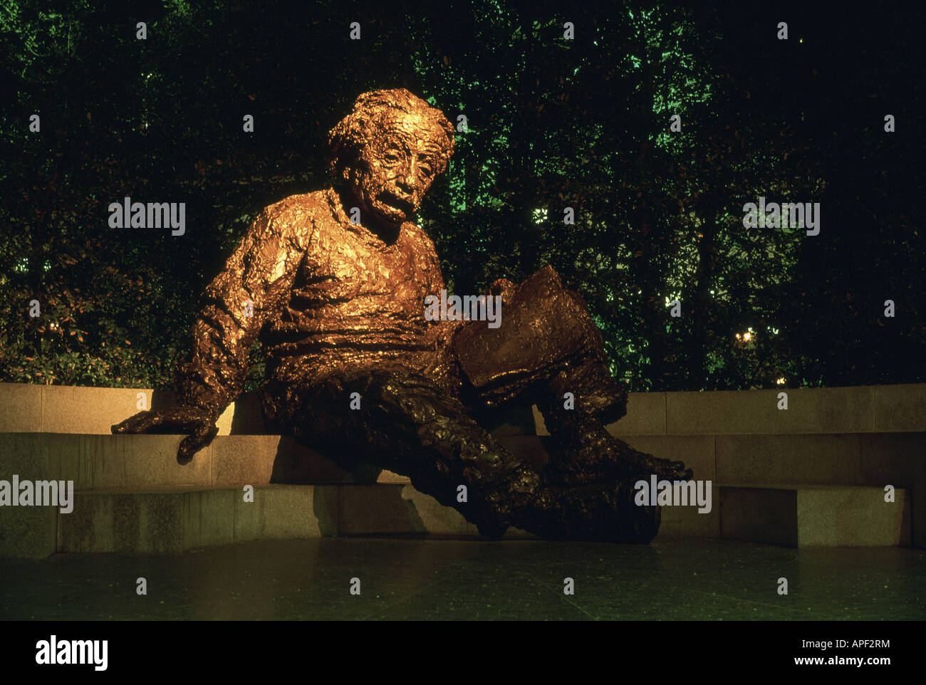 Albert EinsteinStatue an der National Academy of Sciences, Washington, DC Stockfotografie Alamy