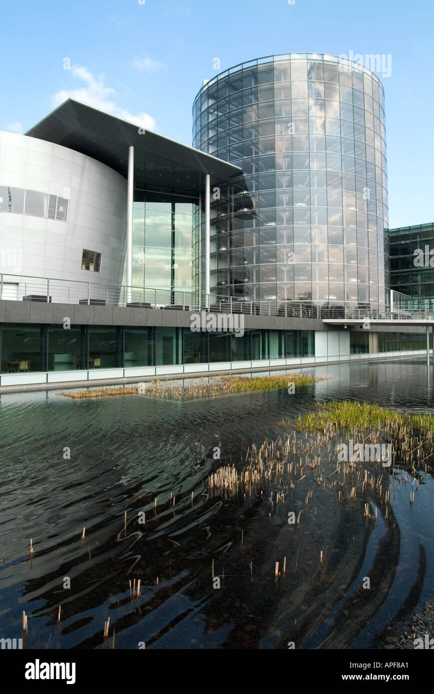 Volkswagen Gläserne Manufaktur in Dresden Stockfoto