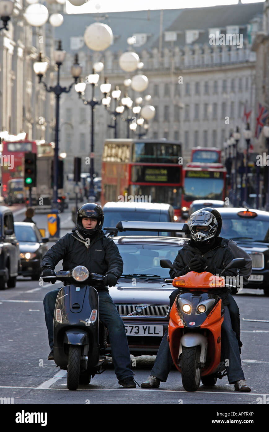 Verkehr in der Regent Street London 1 Stockfoto