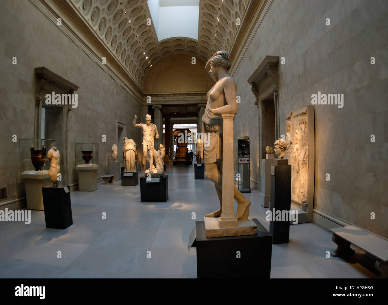 New Yorker Metropolitan Museum Stockfoto