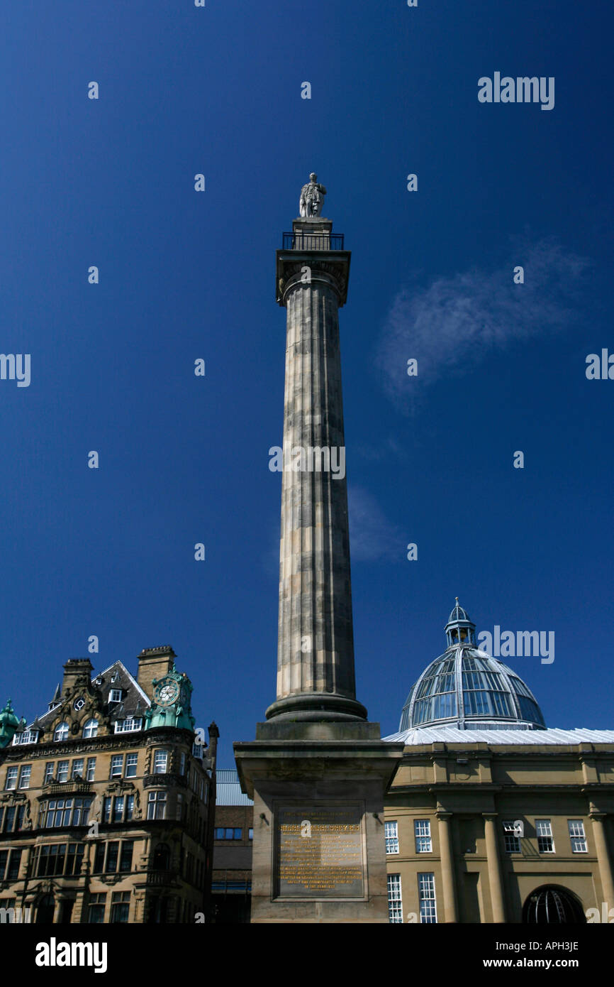 Grau-Denkmal Newcastle Upon Tyne Tyne and Wear, England UK Stockfoto