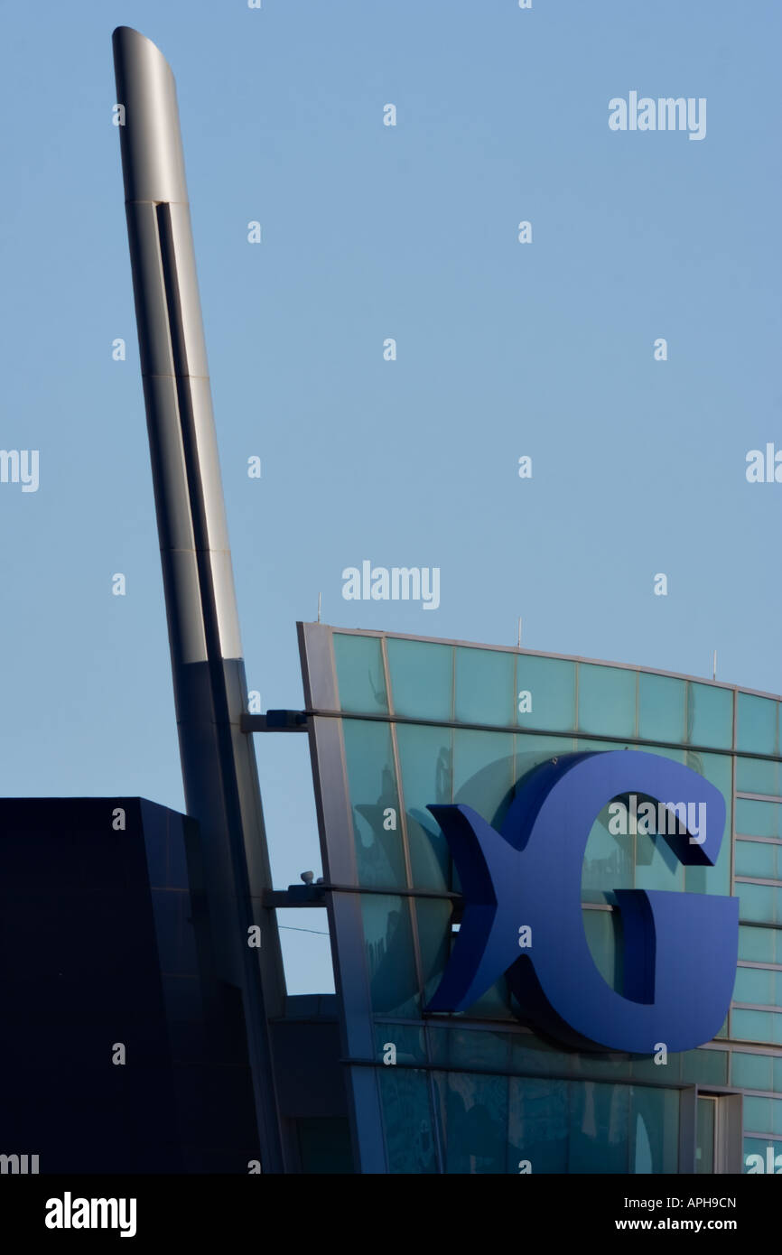 Georgia Aquarium außen in der Innenstadt von Atlanta Georgia Stockfoto