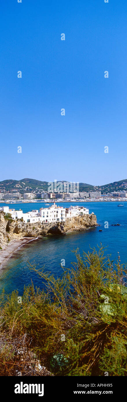 Hafen von Eivissa Ibiza Insel Spanien Stockfoto