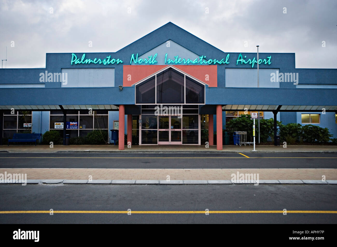 Palmerston North International Airport Neuseeland Stockfoto