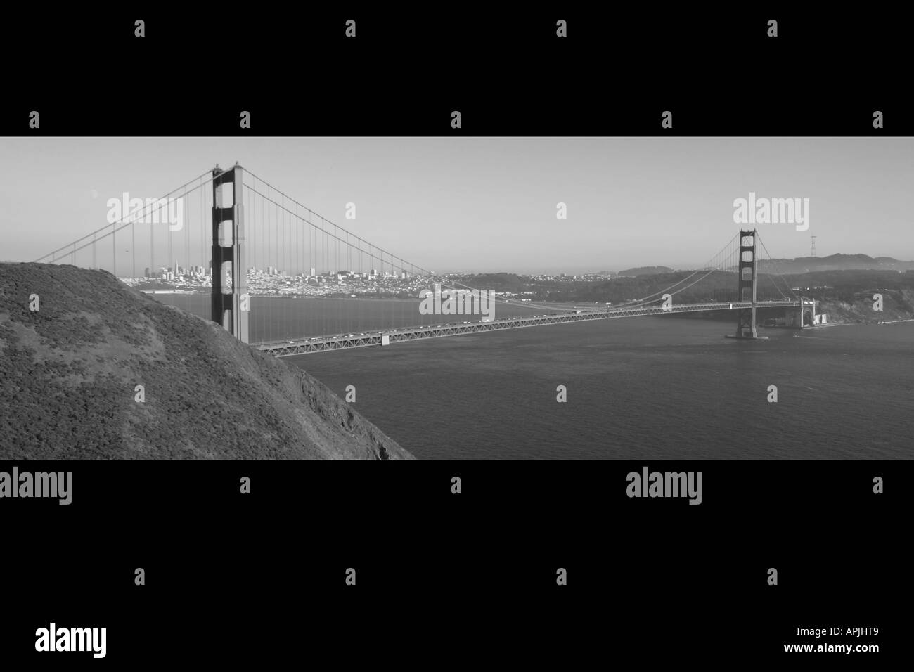 San Francisco Golden Gate Bridge Stockfoto