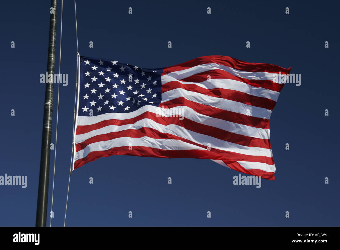 Amerikanische Flagge Star Spangled Banner Stockfoto