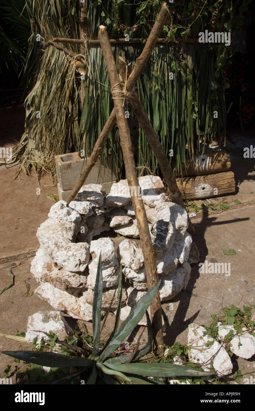 traditionellen mexikanischen Ofen Stockfoto