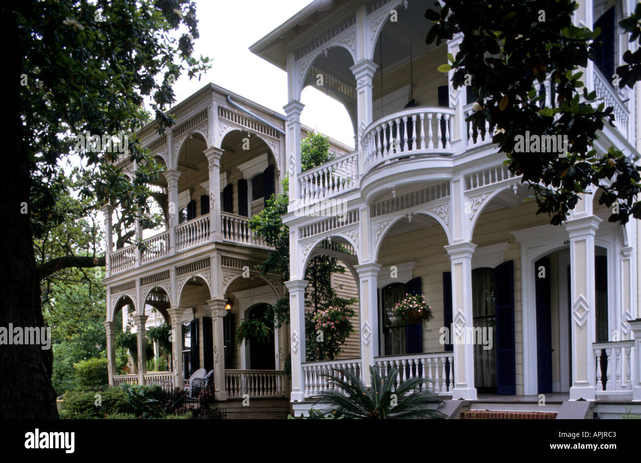 Garden District Von New Orleans Des 19 Jahrhunderts Villen