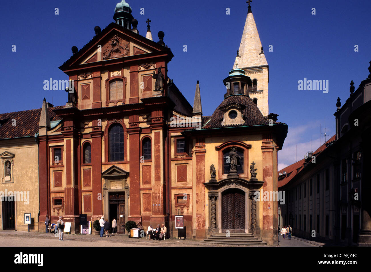 Prag-St. George Klosterkirche Tschechische Republik Stockfoto