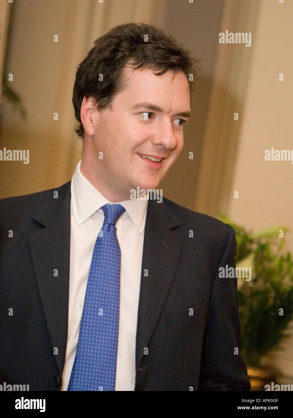 Die richtige Honorable George Osborne MP Kanzler des Finanzministeriums Stockfoto